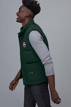 Chamarras Canada Goose Hombre Outlet - Freestyle Chalecos Verdes GJ1462795